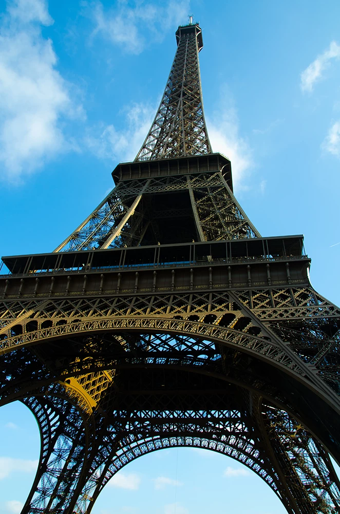 trajet Paris Tour Eiffel